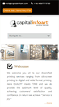 Mobile Screenshot of capitalinfoart.com